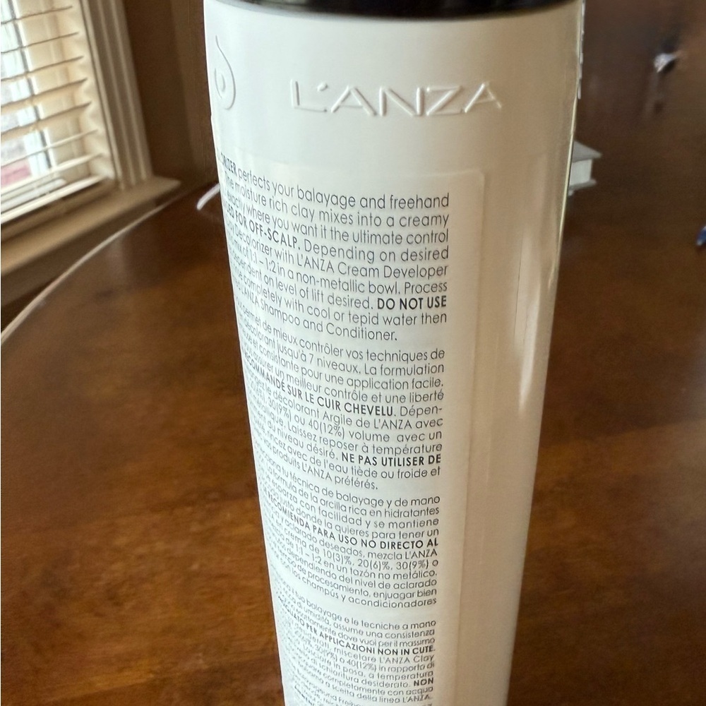 L'ANZA Healing Color CLAY DECOLORIZER, 16 oz Pro Hair Product - Picture 4 of 7
